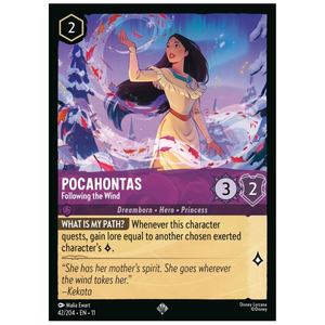 Pocahontas - Following the Wind - 42/204 - SR