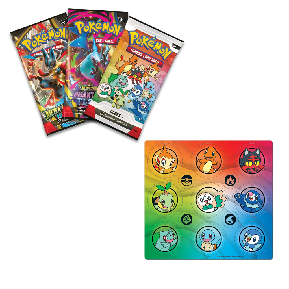 pokemon card binder cover printable Pokemon: First Partner Illustration Collection Box (3 Pack) (ENG)