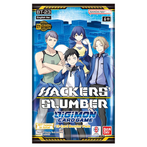 Digimon Card Game: Hacker's Slumber (BT23) Booster Pack (12 Cards) (ENG)