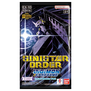 Digimon Card Game: Sinister Order (EX10) Extra Booster Pack (12 Cards) (ENG)