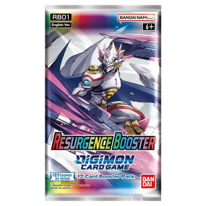 Digimon Card Game: Game Resurgence (RB01) Booster Pack (12 Cards) (ENG)