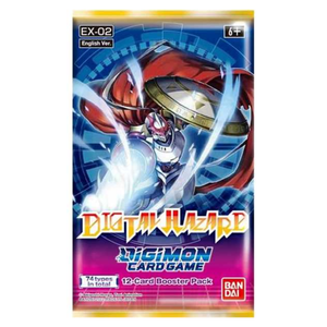 Digimon Card Game: Digital Hazard (EX02) Booster Pack (12 Cards) (ENG)