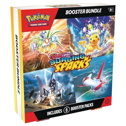 Pokemon Scarlet &amp; Violet: Surging Sparks Booster Bundle (6 Packs) (US Version) (ENG)