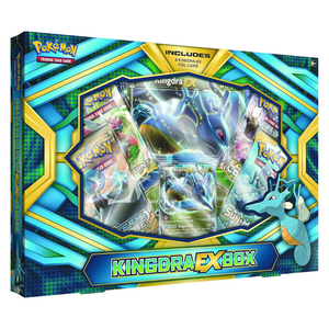 Pokémon Sun & Moon: Kingdra EX Collection Box (4 Pack) (ENG)