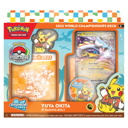 Pokémon Scarlet & Violet: Raging Bolt Ex 2025 World Championship Deck (Yuya Okita) (ENG)