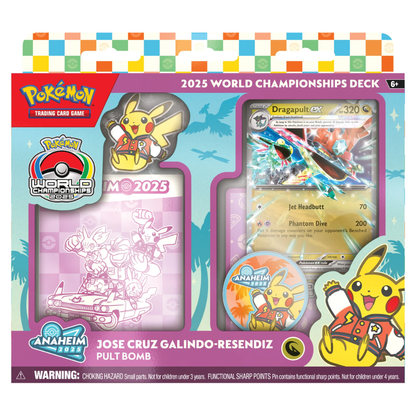 Pokémon Scarlet & Violet: Resendiz Dragapult Ex 2025 World Championship Deck (Jose Cruz Galindo) (ENG)