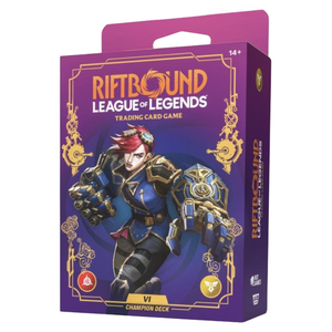 League of Legends: Riftbound Unleashed – Vi Champion Deck (56 Cards + 1 Booster) (ENG)