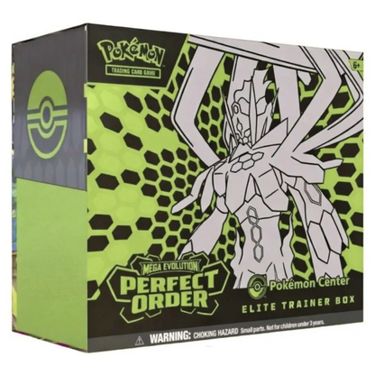 Pokémon Mega Evolution: Perfect Order Pokémon Center Elite Trainer Box (ETB) (11 Pack)