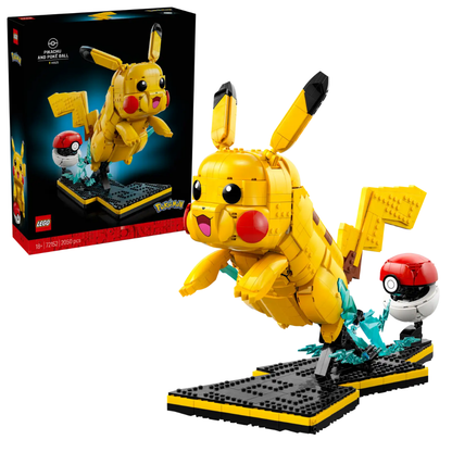 Pokemon LEGO: Pikachu and Poké Ball Figure (72152)
