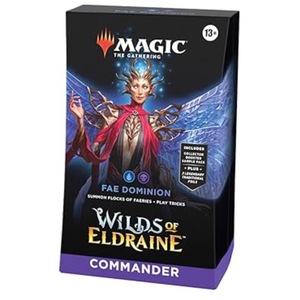 Magic The Gathering: Wilds of Eldraine Fae Dominion Commander Deck (ENG)