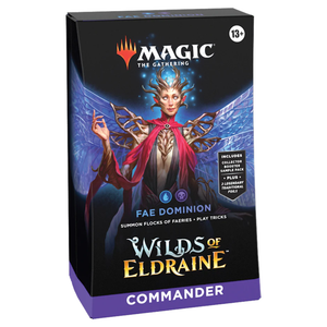 Magic The Gathering: Wilds of Eldraine Fae Dominion Commander Deck (ENG)