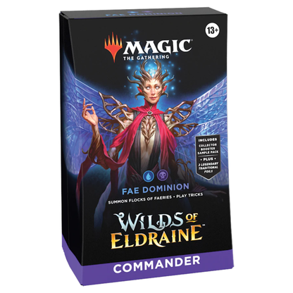 Magic The Gathering: Wilds of Eldraine Fae Dominion Commander Deck (ENG)