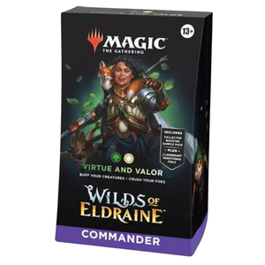Magic The Gathering: Wilds of Eldraine Virtue and Valor Commander Deck