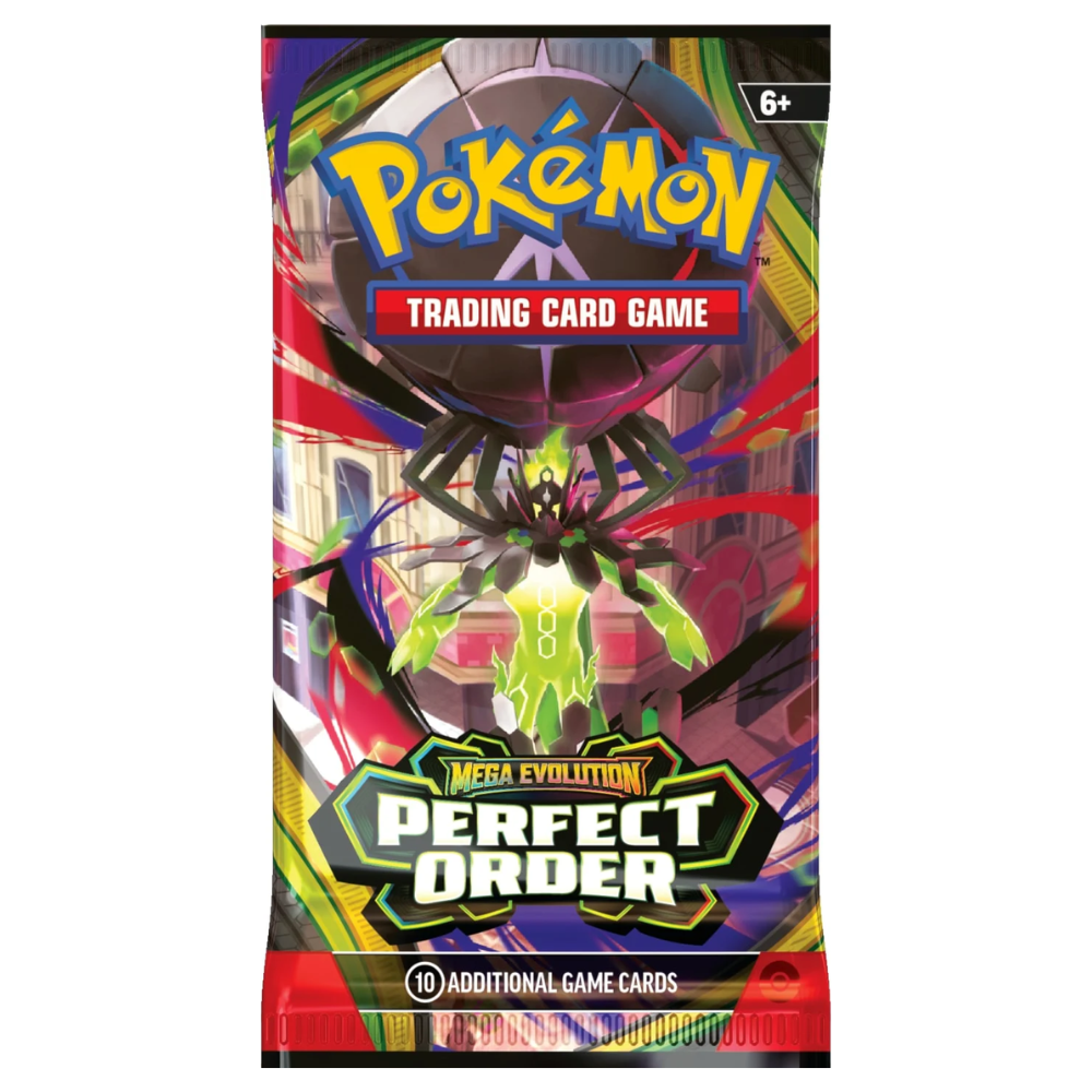 Pokmon Mega Evolution: Perfect Order Sleeved Booster Pack Pokmon Mega Evolution: Perfect Order Sleeved Booster Pack
