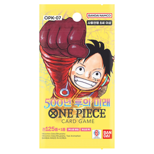 One Piece TCG 500 Years in the Future (OP07) Booster Pack (6 Cards) (KOR)