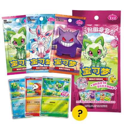 Pokémon: Gem Pack Badge Set (3 Pack) (CH)