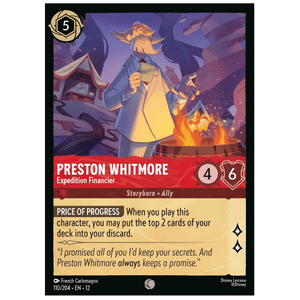 Preston Whitmore - Expedition Financier - 110/204 - C
