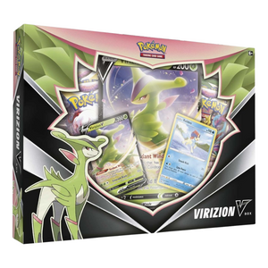 Pokémon Sword & Shield: Virizion V Collection Box (4 Pack) (ENG)