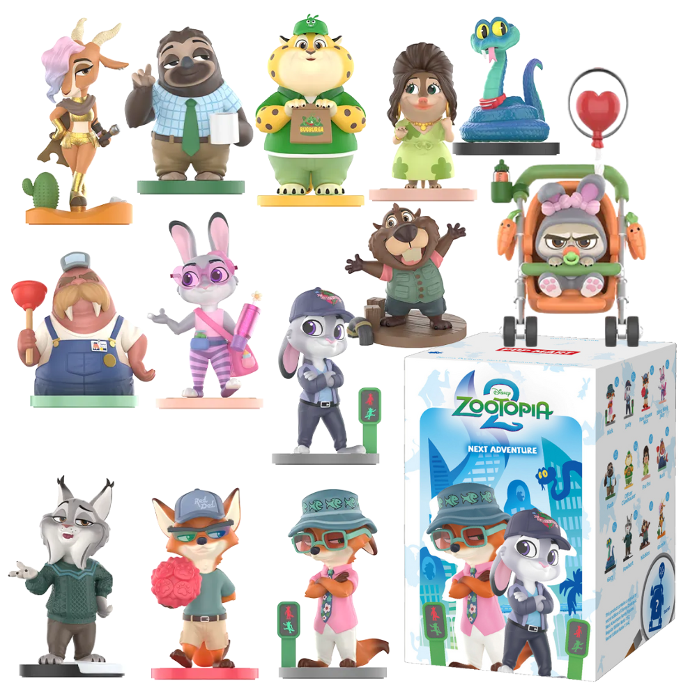 POP MART: Disney Zootopia Next Adventure Series Plush Blind Box