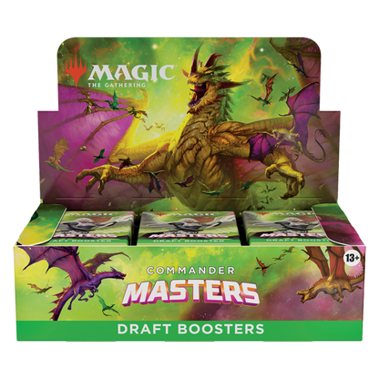 Magic The Gathering: Commander Masters Draft Booster Display (24 Pack) (ENG)