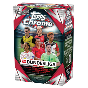 Topps: 2025 Chrome Bundesliga Value Booster Display (7 Pack) (ENG)