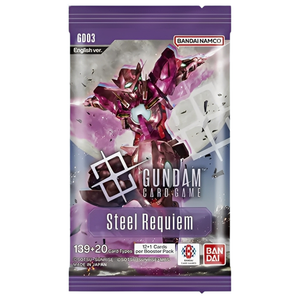 Gundam Steel Requiem (GD 03) Booster Pack (13 Kort) (ENG)