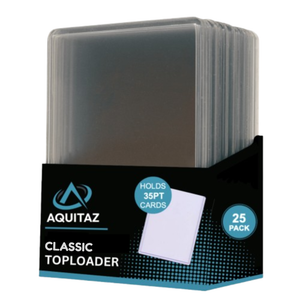 Aquitaz: Classic 3" x 4" Toploader (25pcs)