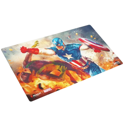 Gamegenic: MTG Marvel Super Heroes Captain America Super Soldier Prime Playmat