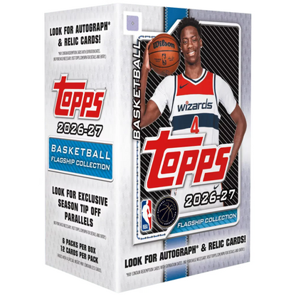 Topps: 2026-2027 NBA Flagship Basketball Value Box (6 Pack)