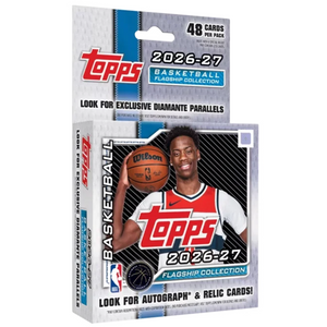 Topps: 2026-2027 NBA Flagship Basketball Hanger Box (48 Kort)