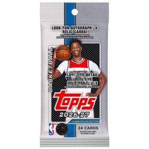 Topps: 2026-2027 NBA Flagship Basketball Fat Pack (24 Kort)