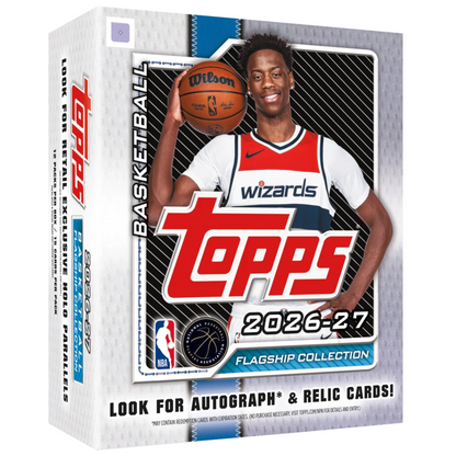Topps: 2026-2027 NBA Flagship Basketball Mega Box (12 Pack)