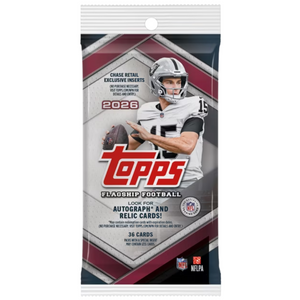 Topps: 2026 NFL Football Fat Pack (36 Kort)
