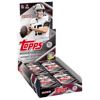 Topps: 2026 Flagship Football Hobby Box (20 Pack)
