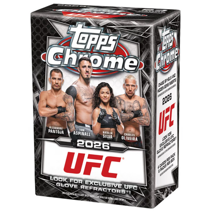 Topps: 2026 Chrome UFC Value Box (6 Pack)