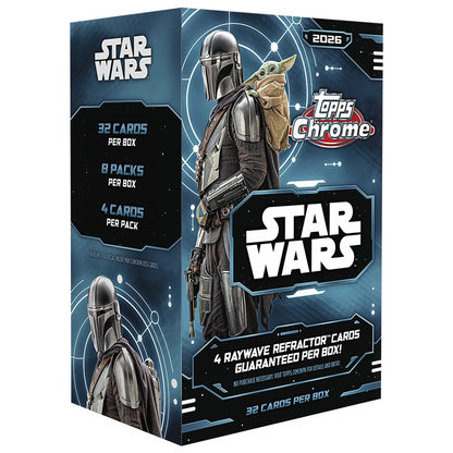 Topps: 2026 Chrome Star Wars Value Box (8 Pack)