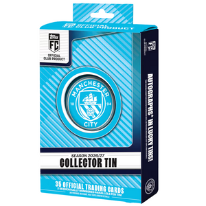 Topps: 2026-2027 Manchester City Collector Tin (35 Kort)
