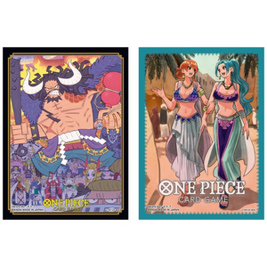 One Piece Official Sleeves Display TCG+ Limited Edition Vol. 1 Bundle (Nami, Vivi, and Kaido)