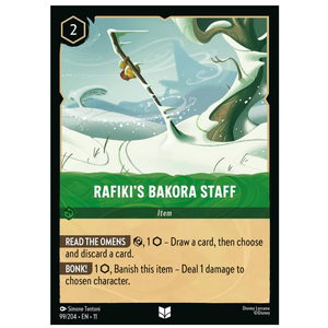 Rafiki's Bakora Staff - 99/204 - UC