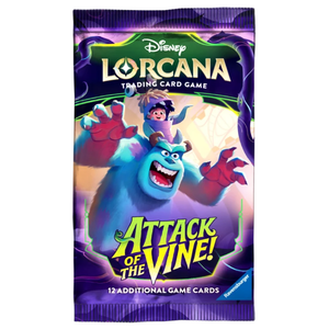 Disney Lorcana: Attack of the Vine Booster Pack (12 Kort) (ENG)