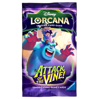 Disney Lorcana: Attack of the Vine Booster Pack (12 Kort) (ENG)