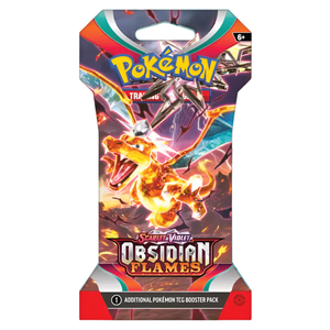Pokemon Scarlet &amp; Violet: Obsidian Flames Sleeved Booster Pack (10 Cards) (ENG)