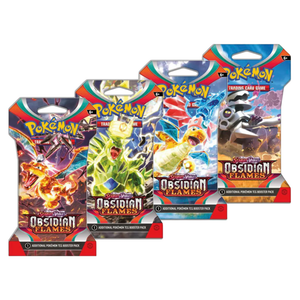Pokemon Scarlet &amp; Violet: Obsidian Flames Sleeved Booster Pack (10 Cards) (ENG)