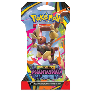 Pokemon Mega Evolution: Phantasmal Flames Sleeved Booster Pack (10 Cards) (ENG)