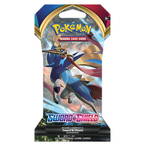 Pokemon Sword &amp; Shield Sleeved Booster Pack (10 Cards) (ENG)