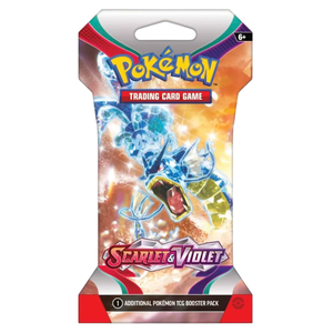 Pokémon Scarlet & Violet Sleeved Booster Pack (10 Kort) (ENG)
