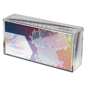The Acrylic Box: Pokémon Super Premium Collection – Prismatic Evolutions (UPC Acrylic Case)