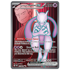 Team Rocket's Mewtwo EX DRI 213/182 SIR