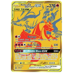 Reshiram & Charizard GX SM247 Promo