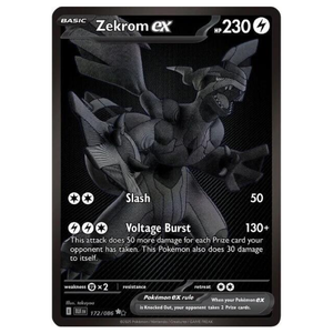 Zekrom EX BLK 172/086 SIR